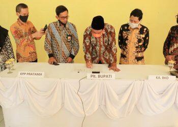 Optimalisasi Pajak Daerah, Indramayu MoU dengan Kemenkeu