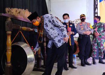 100 Hari Jelang Pilkada, Indramayu Launching Maskot dan Tagline #GembiraKeTPS