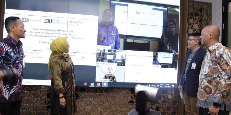 Mandiri Syariah dan BTN Syariah Sinergi Perluas Layanan Pembiayaan KPR