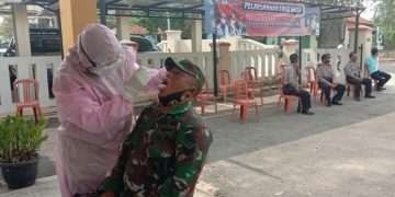 60 Orang Warga Ligung Lakukan Tes Swab