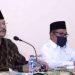 Kepala Kantor Kementerian Agama (Kemenag) Kabupaten Majalengka, H. Yayat Hidayat saat membuka Workshop Pra Manasik Haji di lingkungan Kemenag Majalengka, Rabu (9/9).