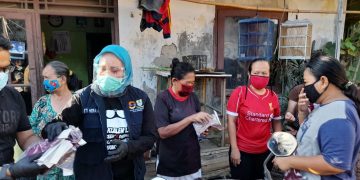 Eti Berikan Semangat Kepada Pasien Positif Covid-19