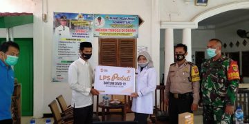 Peduli COVID-19, LPS Bagikan Ribuan Masker