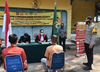 27 Polsek di Polresta Cirebon Gelar Operasi Yustisi