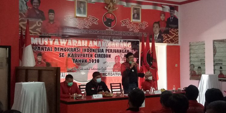 Ono Surono Buka Musyawarah Anak Cabang PDI-P Se-Kabupaten Cirebon