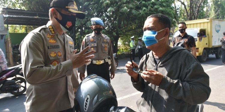 12.644 Warga Kabupaten Cirebon Terjaring Operasi Yustisi Protokol Kesehatan