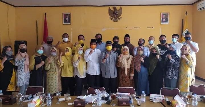 Polemik Dua Kubu Mencair, Partai Golkar Indramayu Siap Menangkan DMS-Taufik