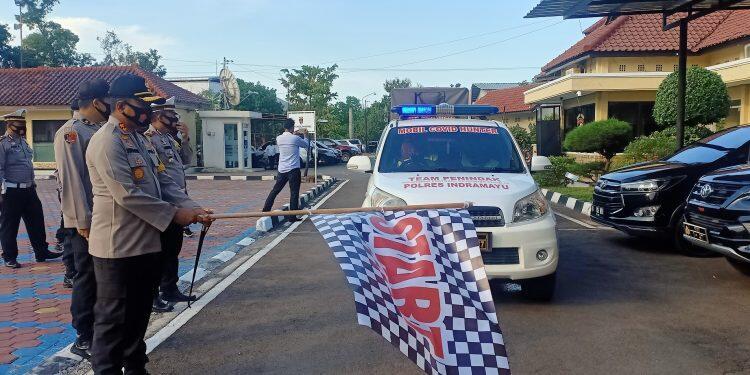 Polres Indramayu Launching 4 unit Kendaraan Penindak Pelanggar  PKC-19