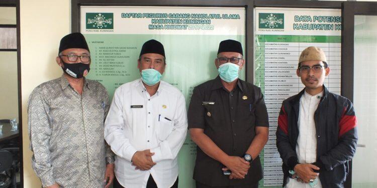 PCNU Sambut Kunjungan Dadakan Bupati Kuningan