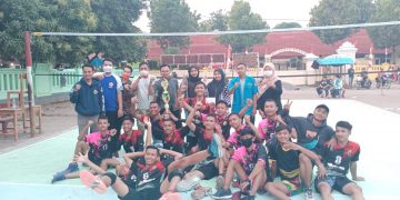 Karang Taruna Adipati Bhakti Gumulung Lebak Gelar Turnamen Voli