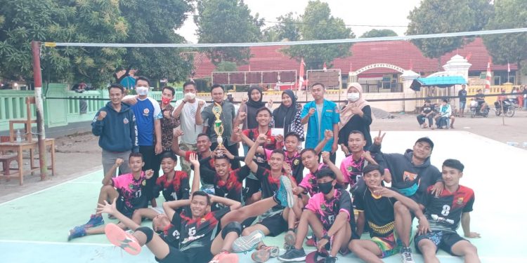 Karang Taruna Adipati Bhakti Gumulung Lebak Gelar Turnamen Voli