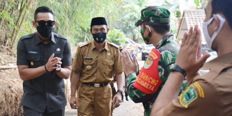 Ridho Apresiasi Pembangunan TPT di Desa Cijagamulya