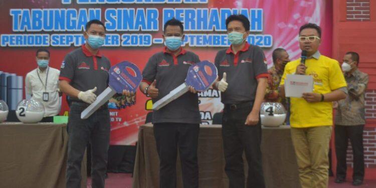 BPR Hisobhan Gelar Pengundian Tabungan Sinar Berhadiah Motor