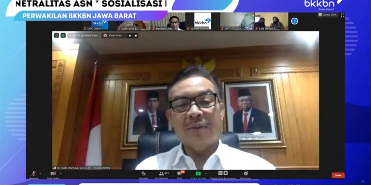 Jelang Pilkada, Kepala BKKBN Ingatkan ASN Harus Netral