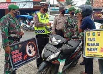 Petugas Tiga Pilar Masih Temukan Warga Melanggar Protokol Kesehatan