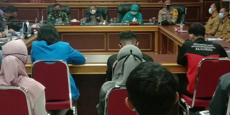 Forkopimda Majalengka Gelar Silaturahmi dengan Aliansi Mahasiswa