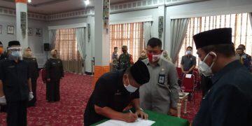Walikota Lantik 4 Kadis dan 1 Pejabat Fungsional