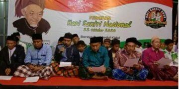 Pemuda Baraya Buahbedul Meriahkan Hari Santri Nasional 2020