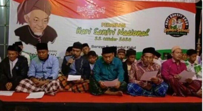Pemuda Baraya Buahbedul Meriahkan Hari Santri Nasional 2020