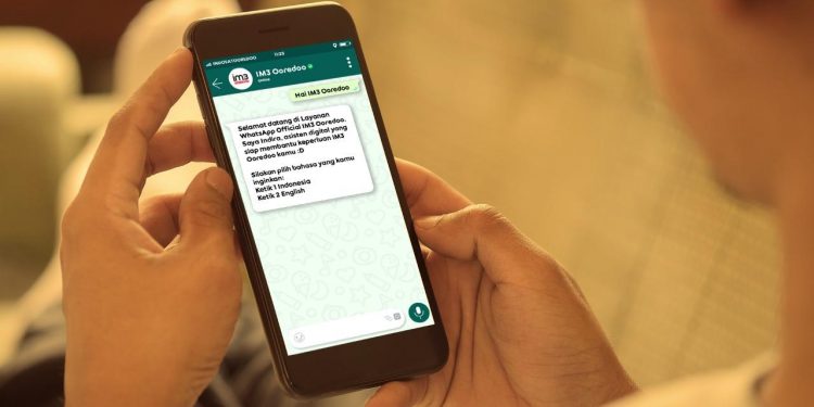 IM3 Ooredoo Official WhatsApp, Cara Baru untuk Cari Info Produk & Layanan