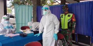 Danramil 1403 Himbau Masyarakat Tak Takut Swab Test