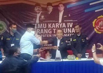 Syaefudin kembali Terpilih Ketua Karang Taruna Indramayu