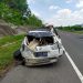 Toyota Harrier Jungkir Balik di Tol Cipali, Pengemudi Selamat