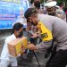 Operasi Zebra 2020, Polres Kuningan Gelar Baksos Bagikan Masker dan Sembako