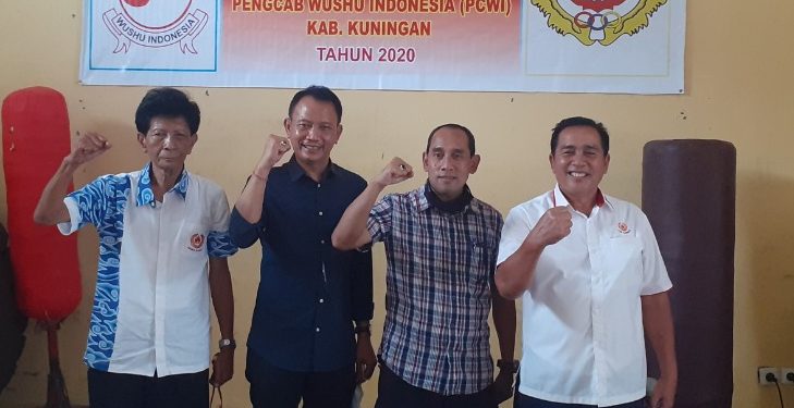 Putu Gantikan Ajat Pimpin Pengcab Wushu Kuningan