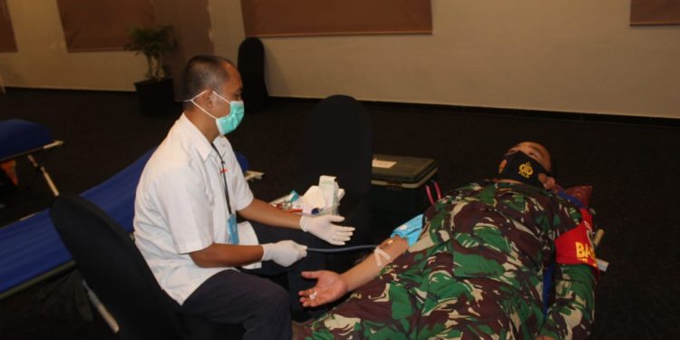 Momentum Hari Pahlawan, Kodim 0614 Lakukan Donor Darah