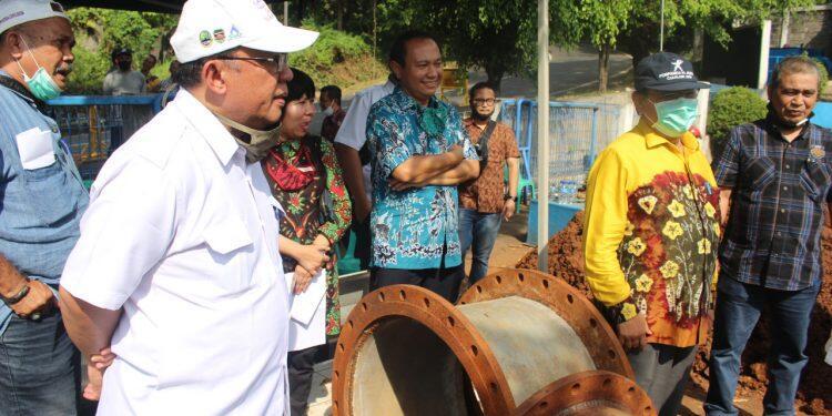 Gercep PDAM, Isi Resevoir dan Alirkan Air ke Pelanggan