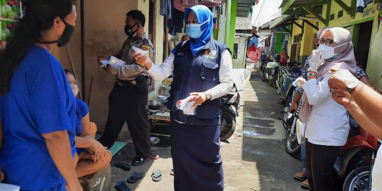 Lurah Pekalipan Sosialisasi Protokol Kesahatan Cegah Penyebaran Covid-19