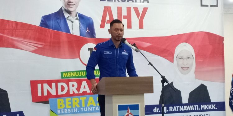 Hari Pemilihan Tinggal Beberapa Hari, AHY Instruksikan Kader Simpatisan Menangkan Paslon Sholawat