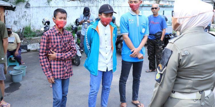 Angka Covid Tinggi, Aparat Gencar Gelar Razia Masker
