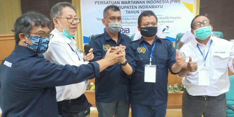 Dedy Mushasih Nahkodai PWI Indramayu
