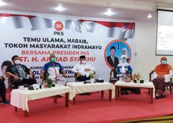 Presiden PKS Jumpai Ulama dan Habaib Indramayu, Netty Aher: Yakin Sholawat Menang