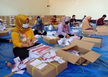 Surat Suara Pilbup Indramayu Mulai Didistribusikan