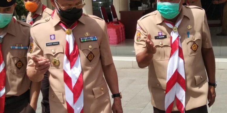 Sekda Eman Suherman Terpilih Sebagai Ketua Kwarcab Pramuka Majalengka