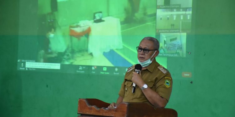 Acep Hadiri Peringatan Hari AIDS Tingkat Kabupaten Kuningan