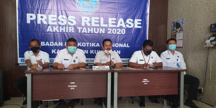 BNNK Kuningan Paparkan Capaian Kinerja Tahun 2020