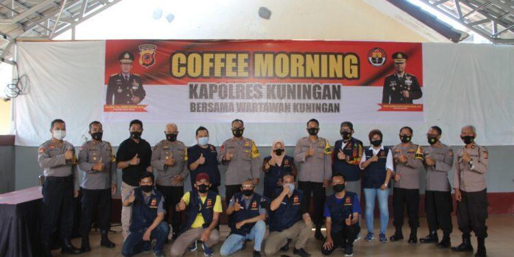 Polres Kuningan Komitmen Lindungi Jurnalis Saat Bertugas