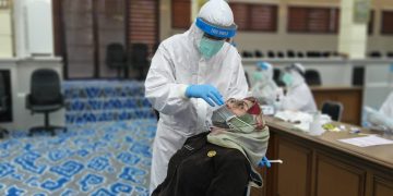 Cegah Klaster DPRD, Sekwan Gelar Swab Test Rutin
