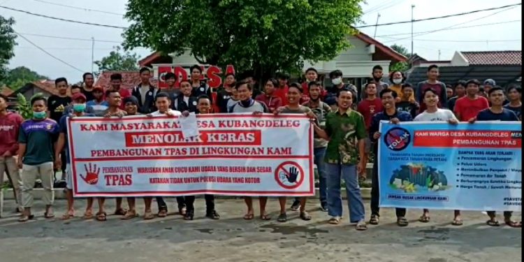 Warga Desa Kubangdeleg Tolak Rencana Pembangunan TPAS