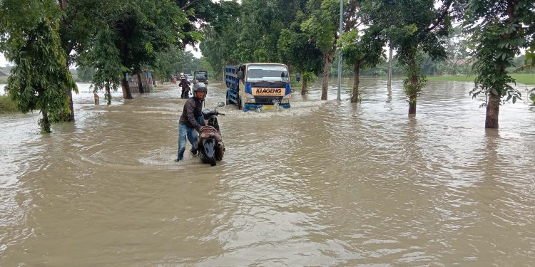 Awal Tahun Wilayah Ligung Dikepung Banjir