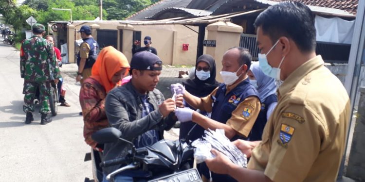 Putus Mata Rantai Covid-19, Kelurahan Argasunya Terapkan Prokes
