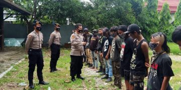 Belasan Anak Punk Diamankan Petugas