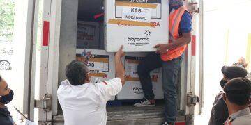 Sudah Tiba, Kabupaten Indramayu Menerima 9.200 vial Vaksin Sinovac