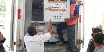 Sudah Tiba, Kabupaten Indramayu Menerima 9.200 vial Vaksin Sinovac