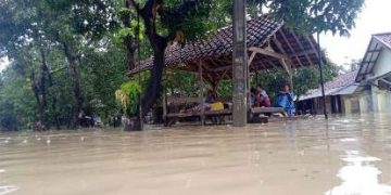 Diguyur Hujan Terus Menerus, Desa Bodas Kebanjiran