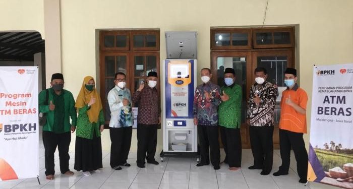 Progam Lumbung Padi dan ATM Beras Hadir di Darul Uluum PUI Majalengka